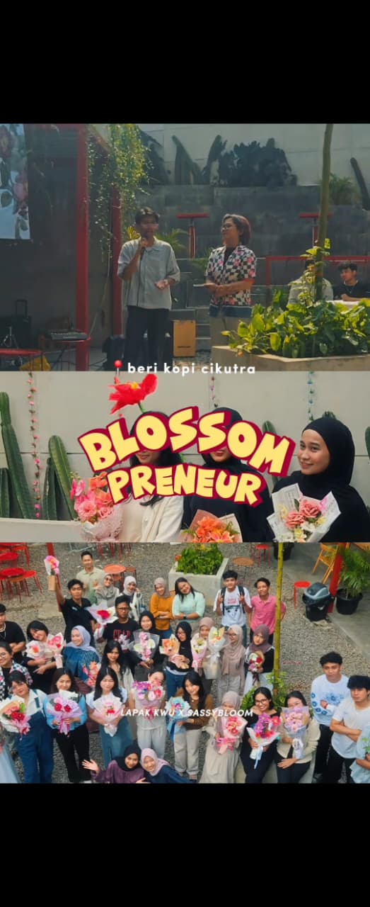Dokumentasi acara Blossompreneur 2025